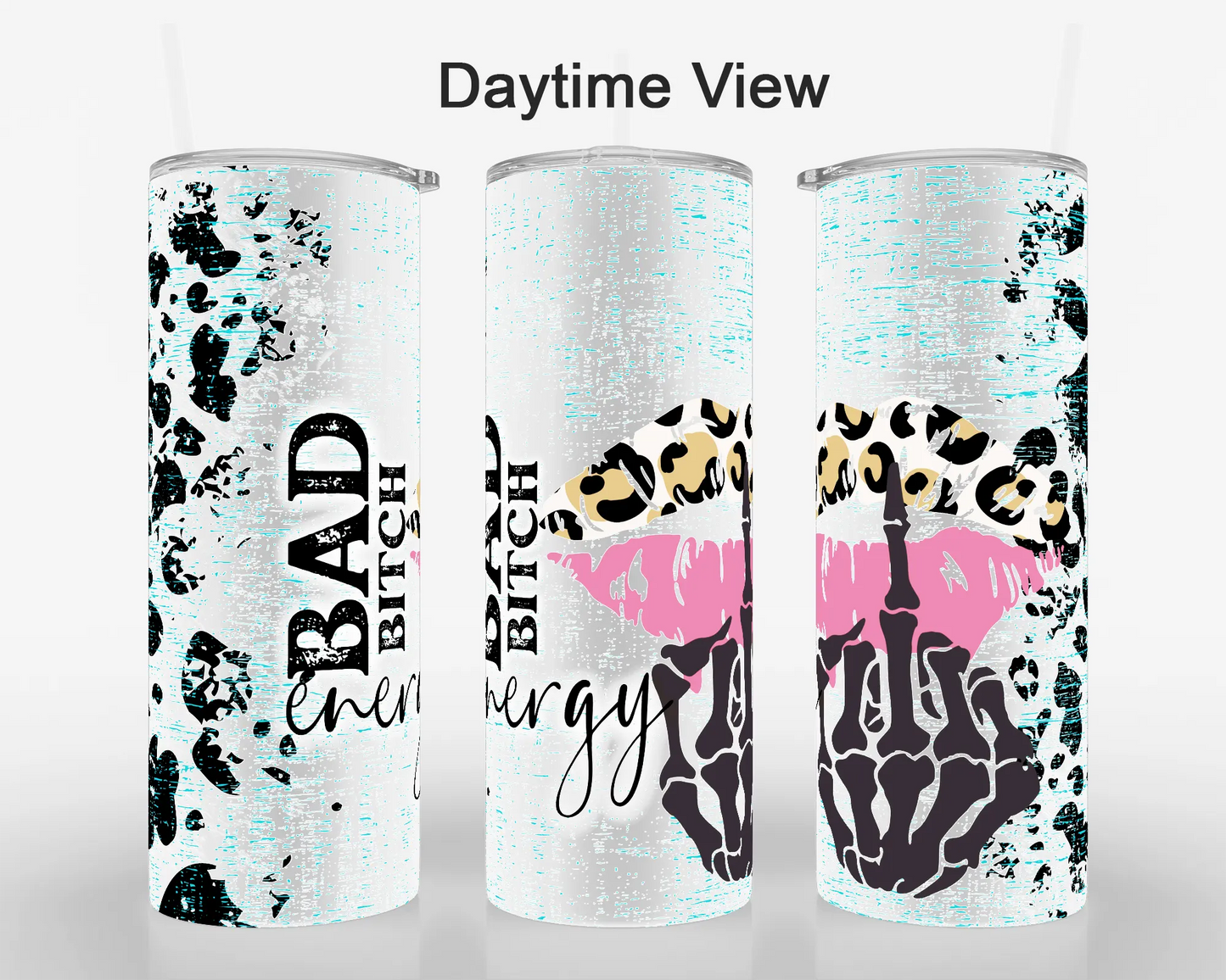 20 oz Bad Bitch Energy Sublimation Tumbler
