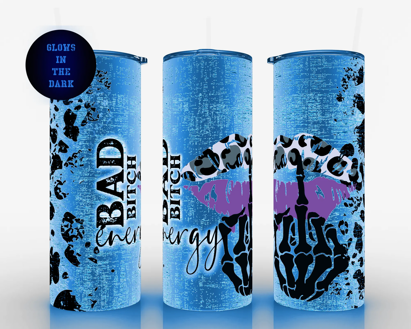 20 oz Bad Bitch Energy Sublimation Tumbler
