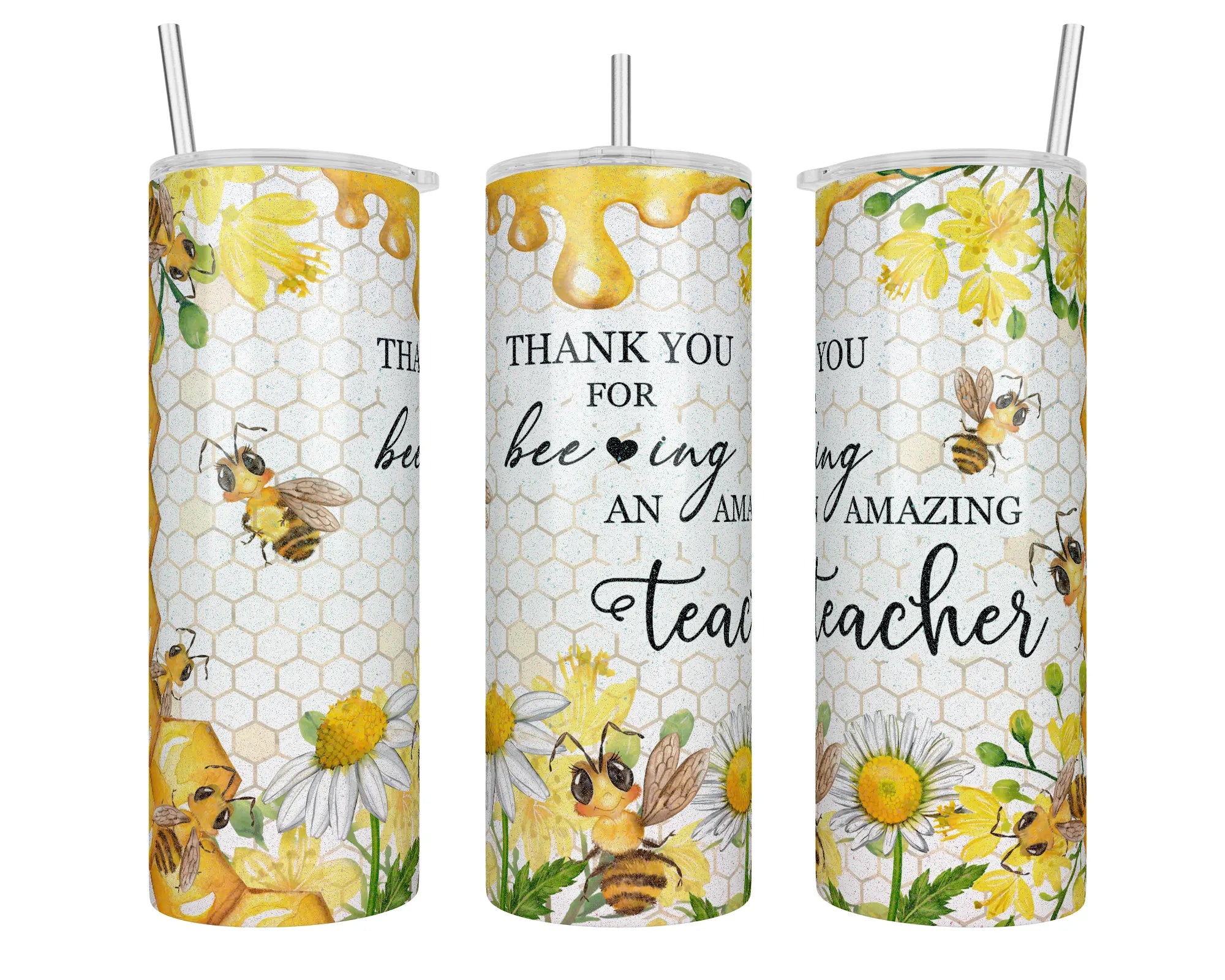 20 oz Holographic Teacher Daily Affirmations Sublimation Tumbler – Artsy  Niche Creations