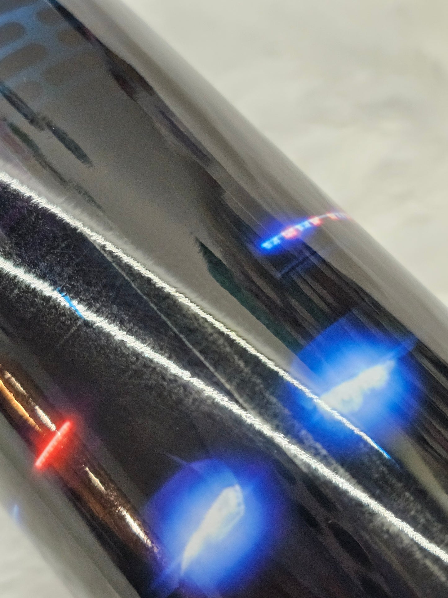 Police Back the Blue American Flag Sublimation Tumbler - Imperfect