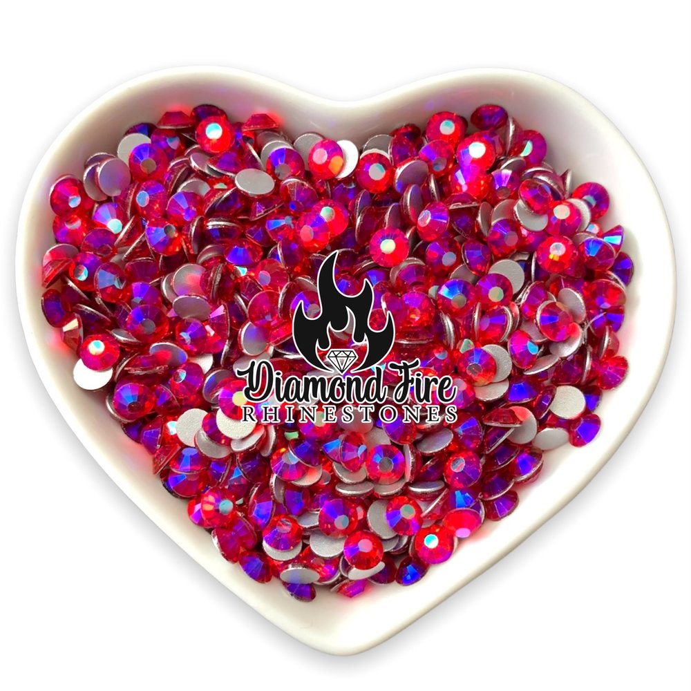 20 oz Slurp Pink Siam Aurora Borealis Rhinestone Tumbler