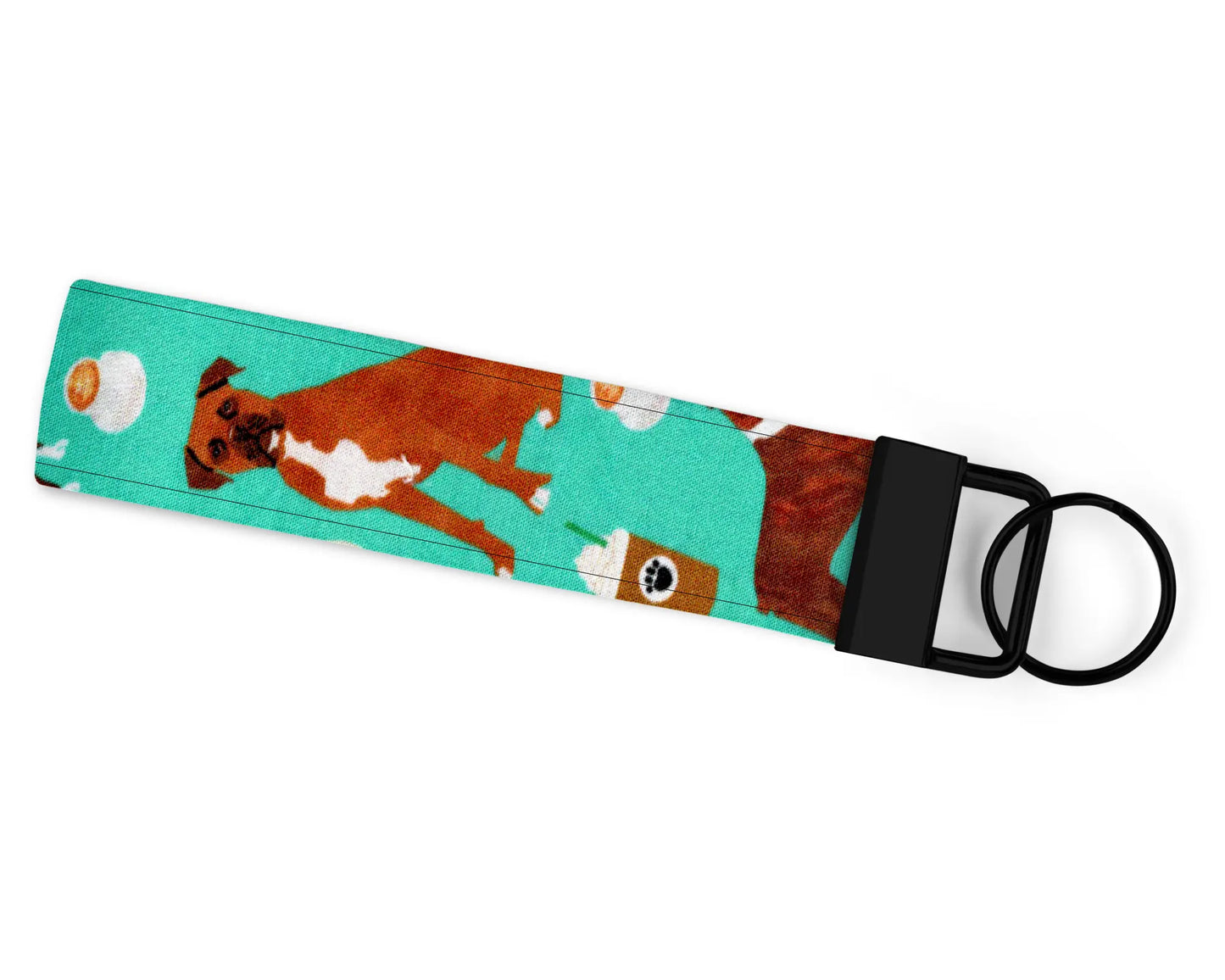 Boxer Dog Coffee Wristlet
