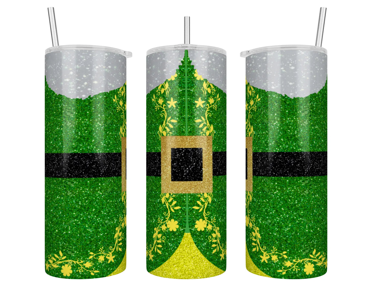 20 oz Skinny Elf Coat Sublimation Tumbler