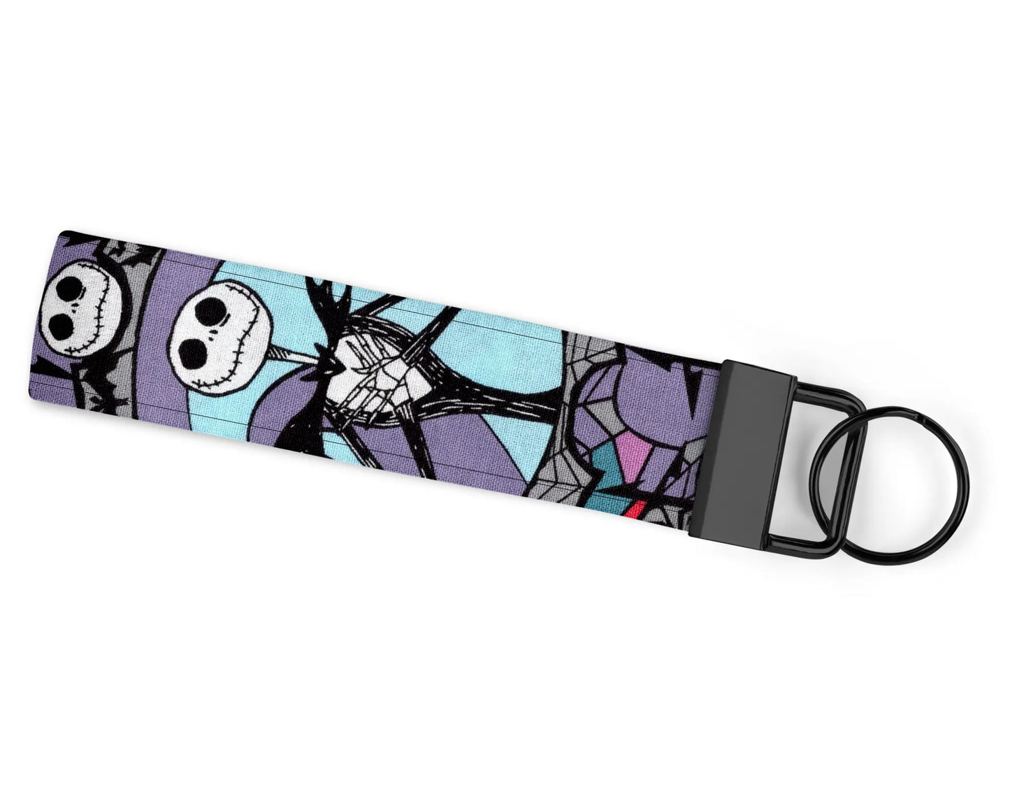 Jack Skellington Geometric Wristlet