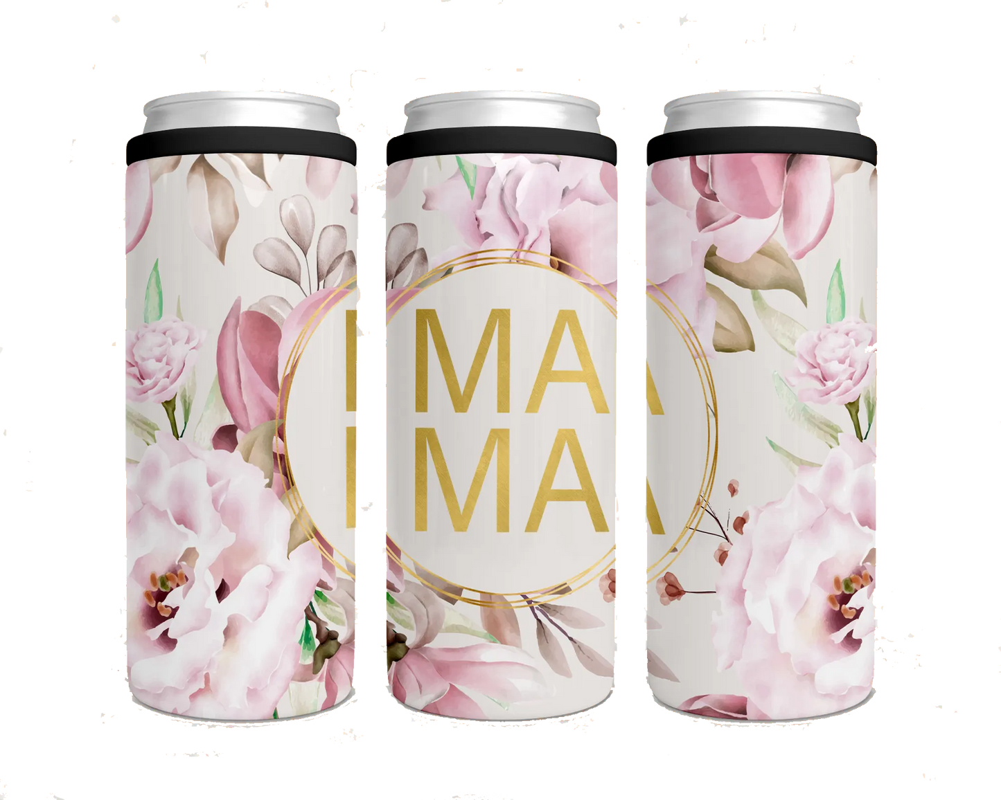 12 oz Slim MA MA Floral Duozie
