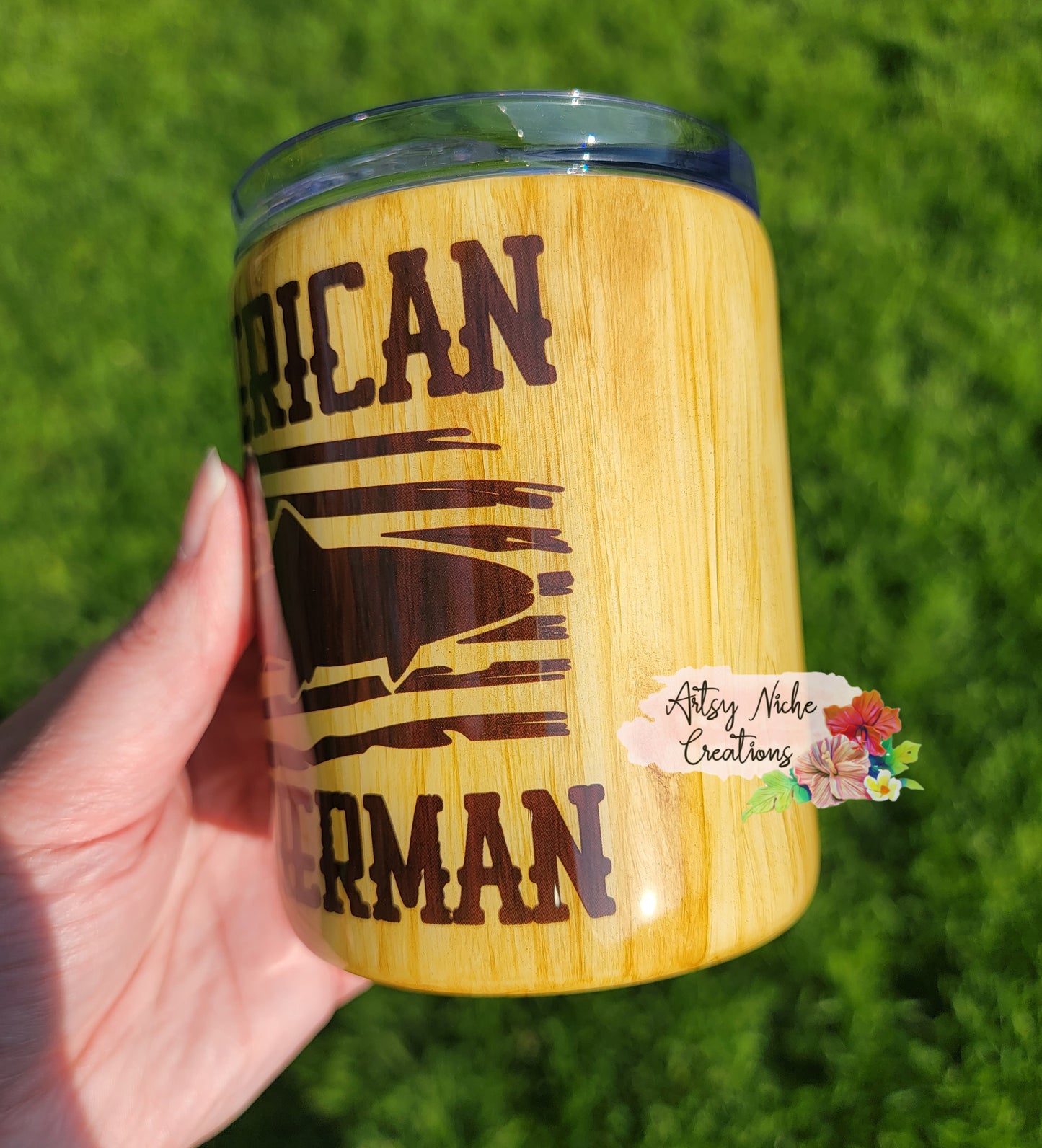 17 oz American Fisherman Epoxy Tumbler