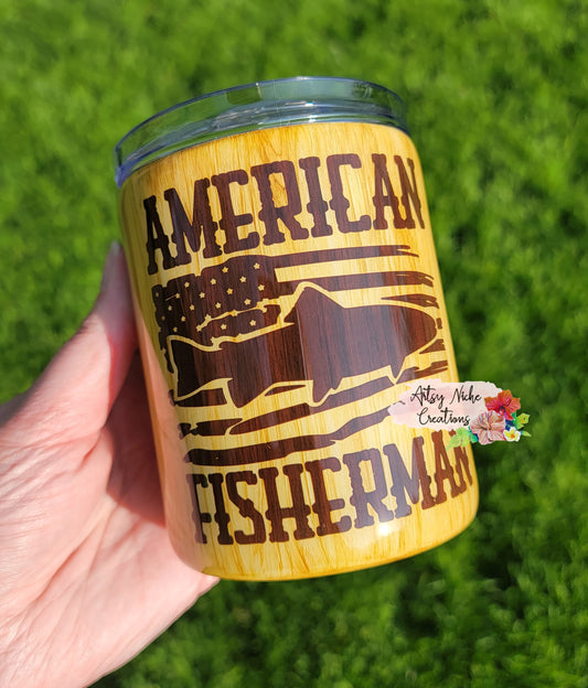 17 oz American Fisherman Epoxy Tumbler