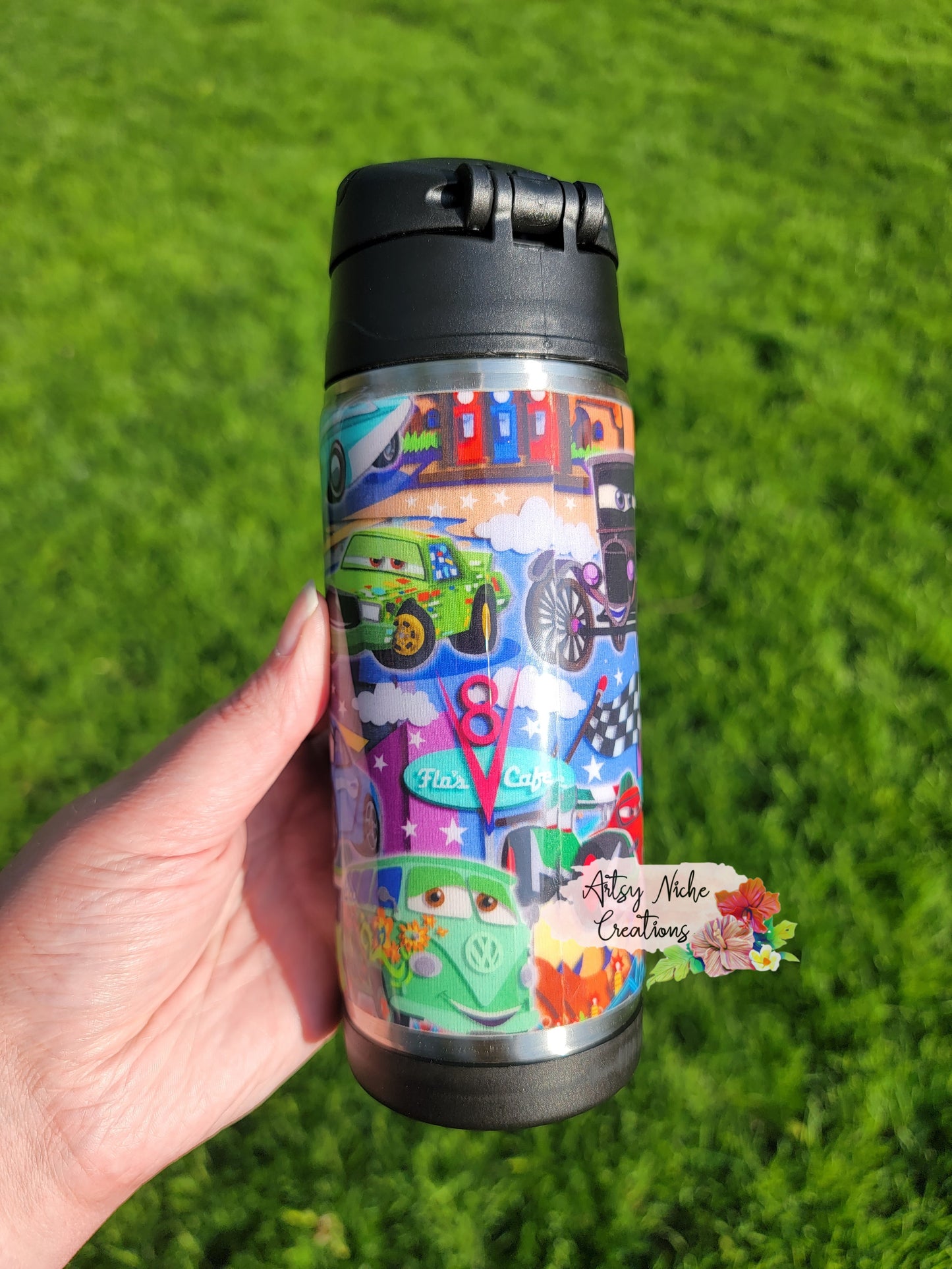 12 oz Kids Cars Movie Epoxy Tumbler
