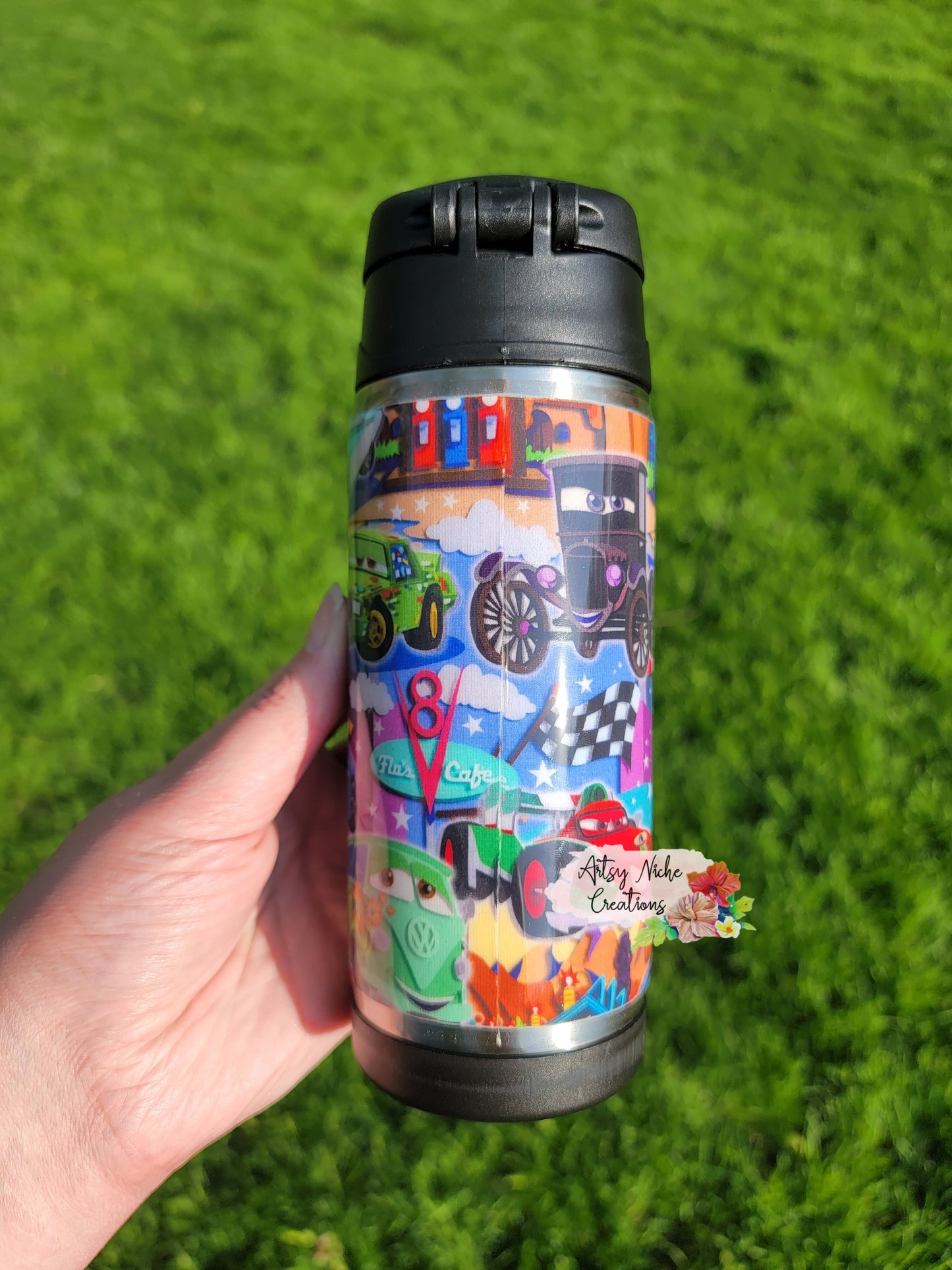 12 oz Kids Cars Movie Epoxy Tumbler