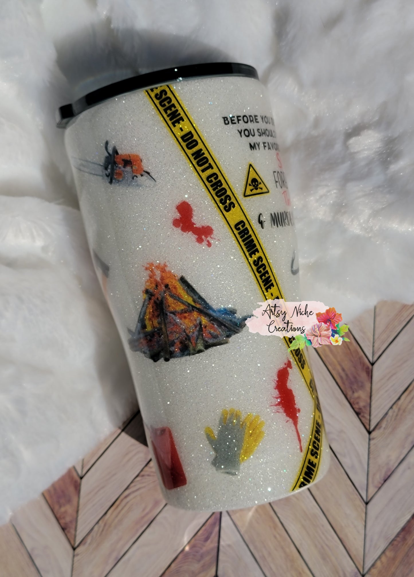 20 oz True Crime Epoxy Tumbler