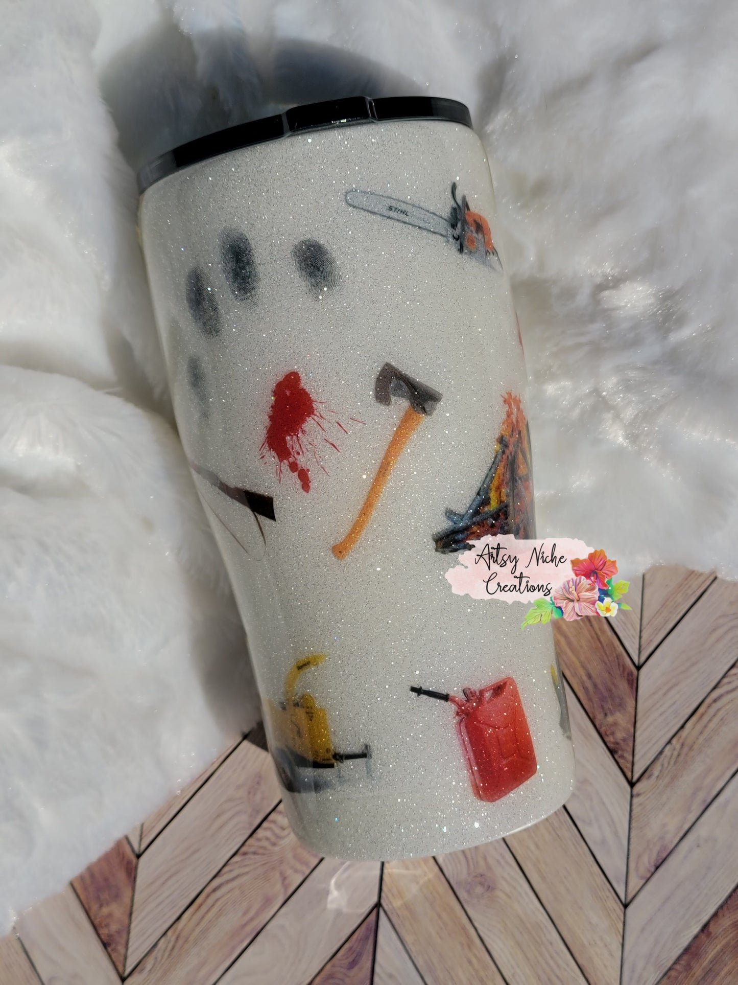 20 oz True Crime Epoxy Tumbler