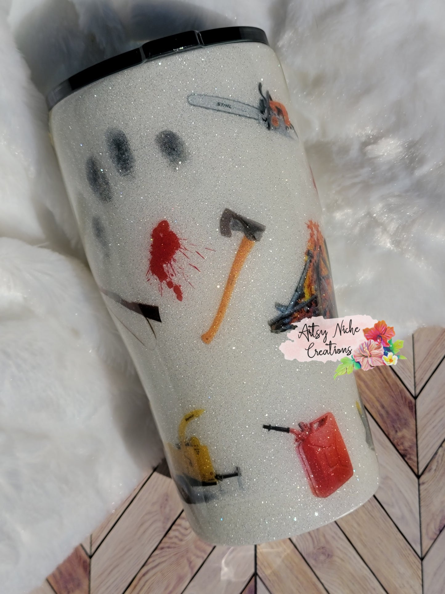 20 oz True Crime Epoxy Tumbler