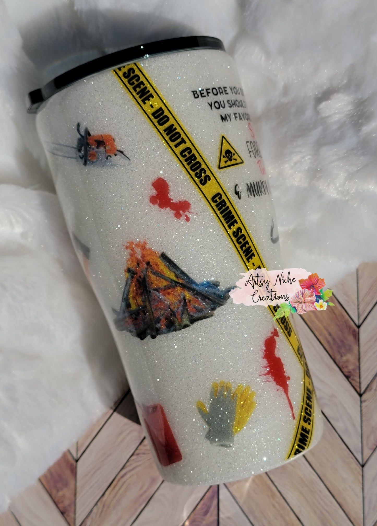 20 oz True Crime Epoxy Tumbler