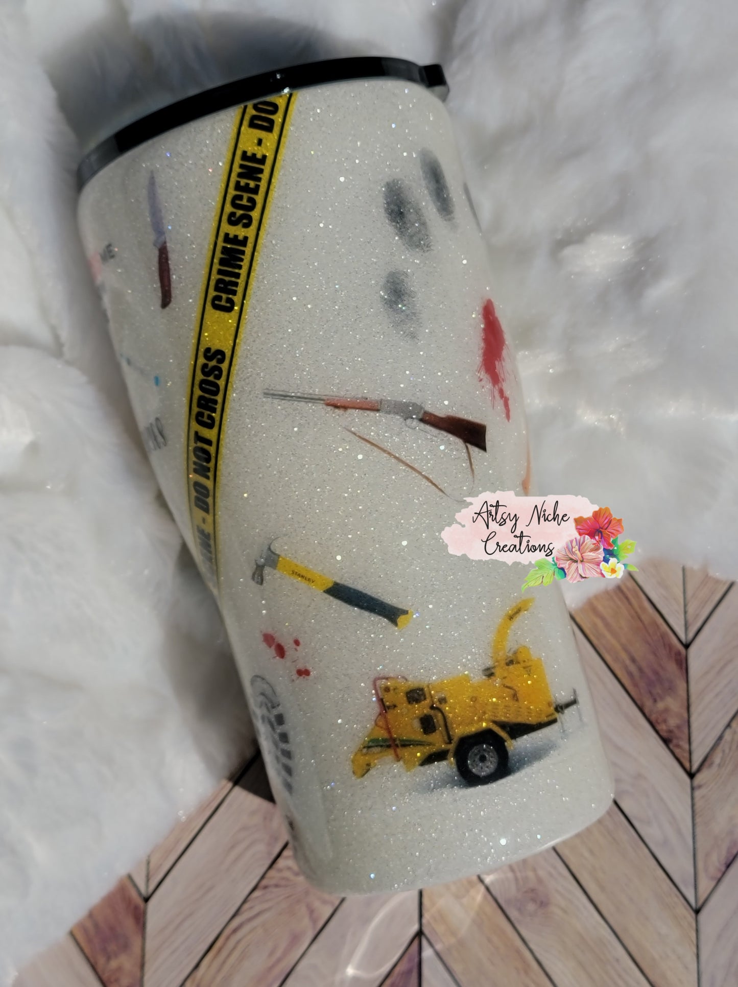 20 oz True Crime Epoxy Tumbler