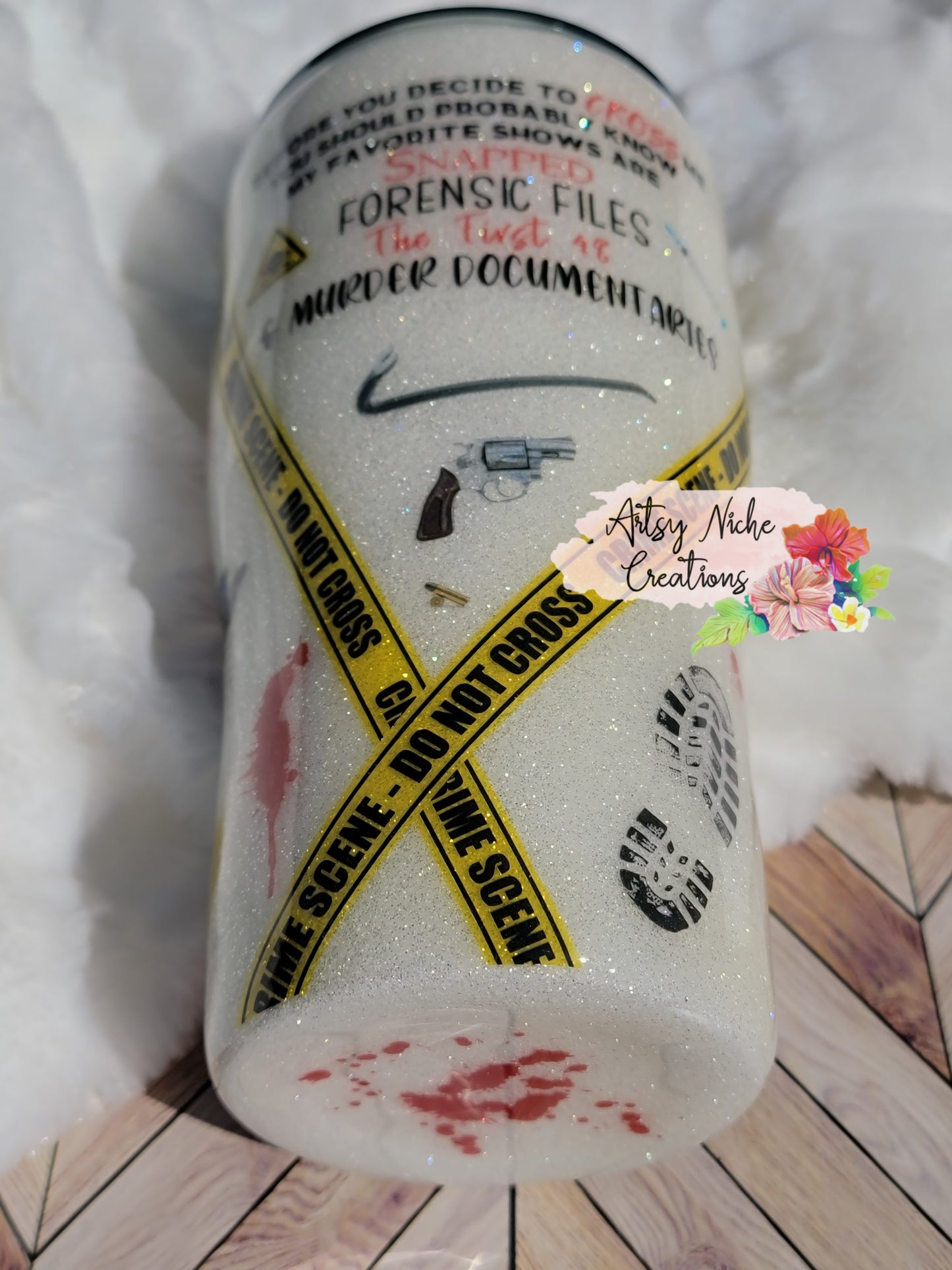 20 oz True Crime Epoxy Tumbler