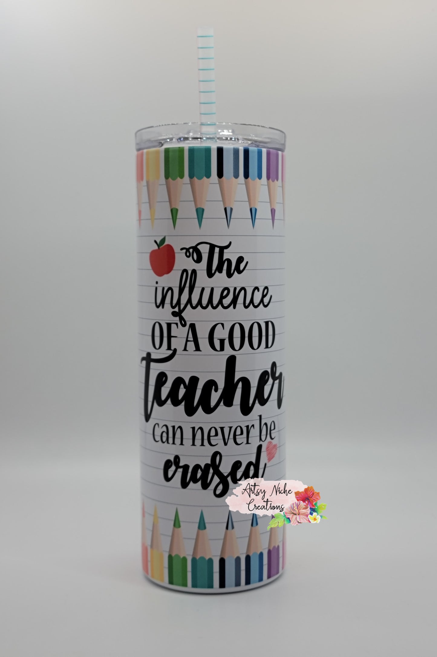 20 oz Influence Of A Good Teacher Sublimation Tumbler