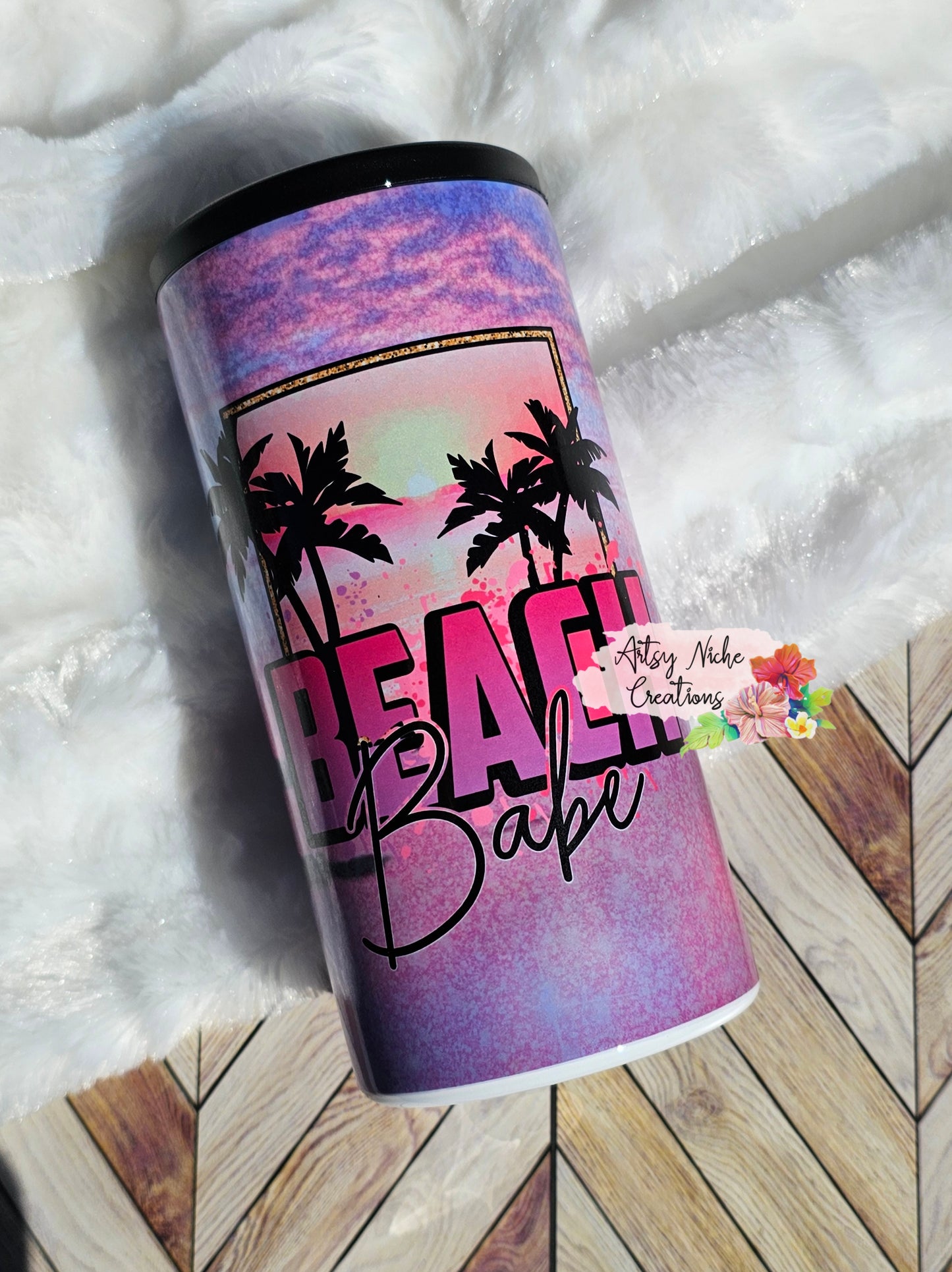 12 oz Slim Beach Babe Duozie