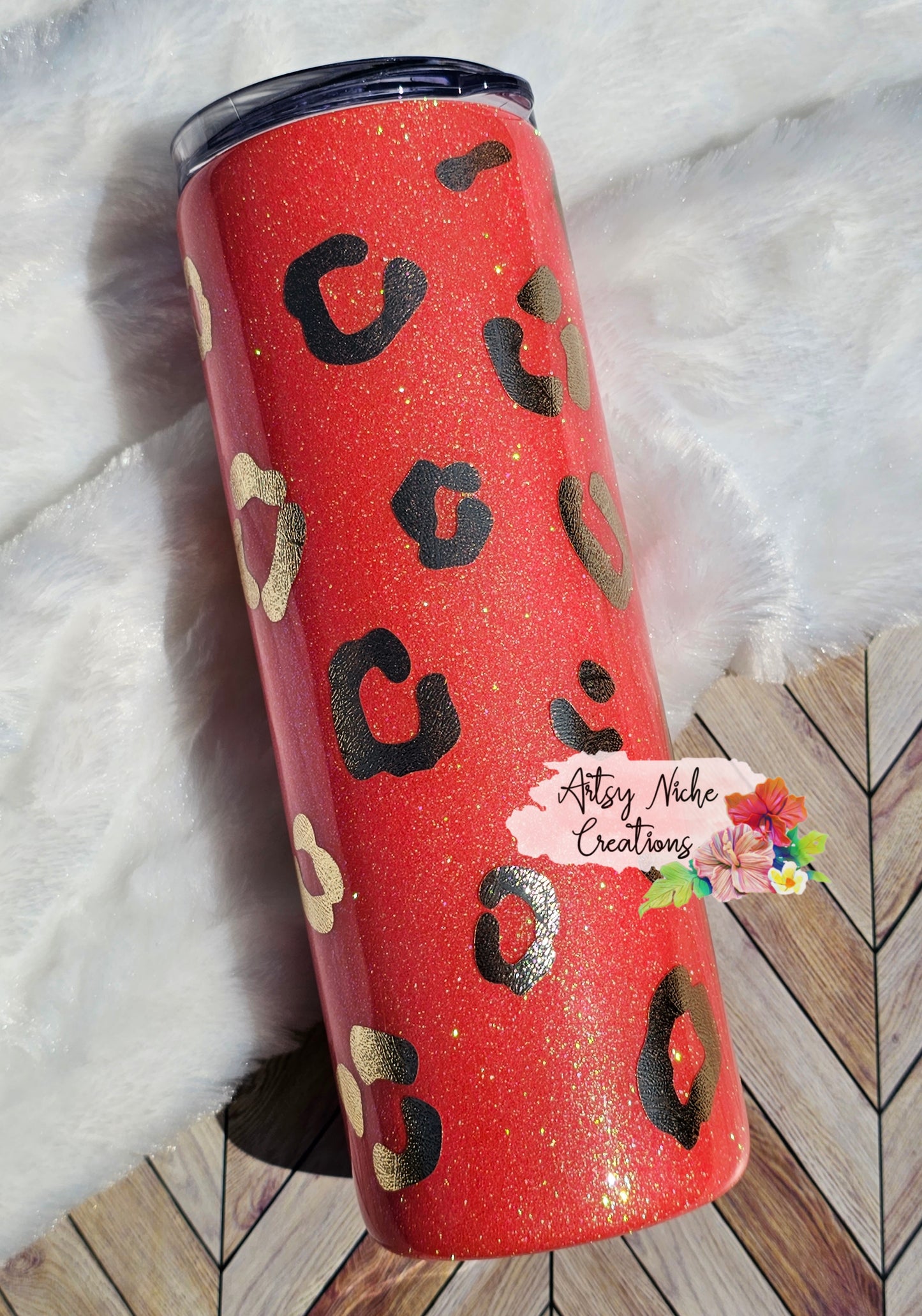 20 oz Coral MAMA Epoxy Tumbler
