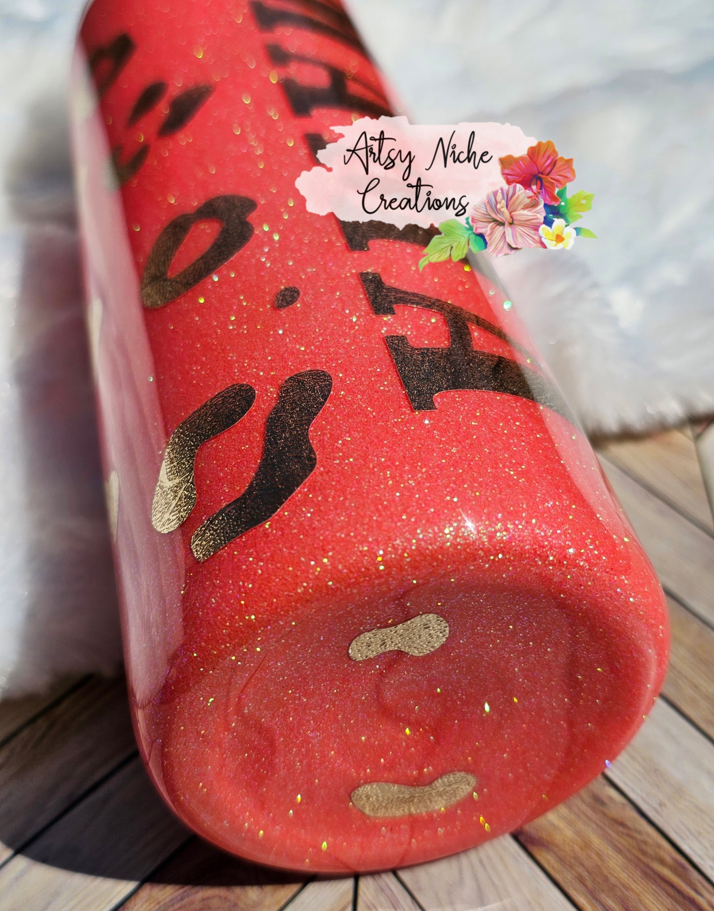 20 oz Coral MAMA Epoxy Tumbler