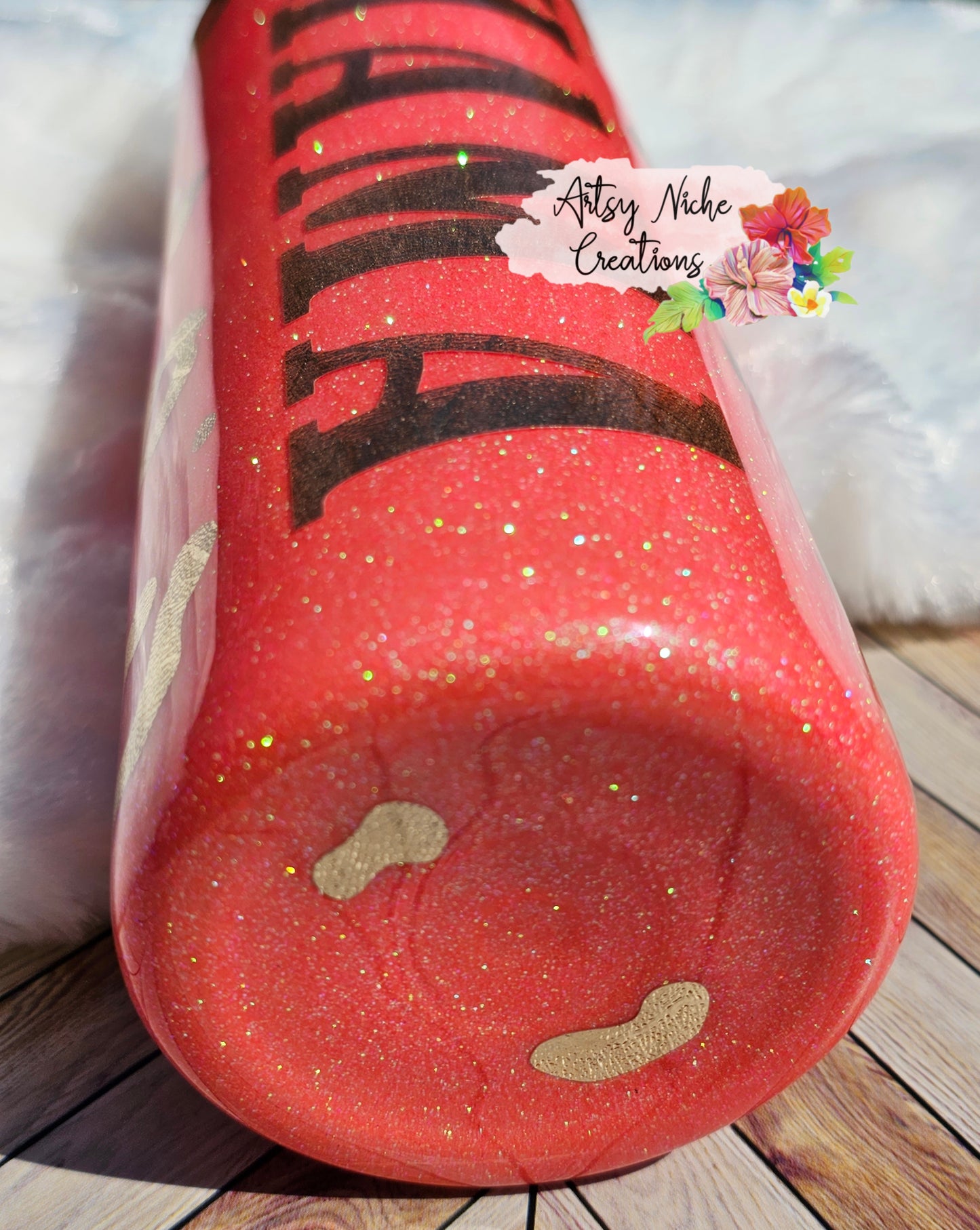 20 oz Coral MAMA Epoxy Tumbler