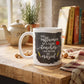 Influence of a Good Teacher Chalkboard Coffee Mug