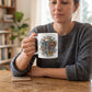 My Last Flying Fuck Floral Skeleton Coffee Mug