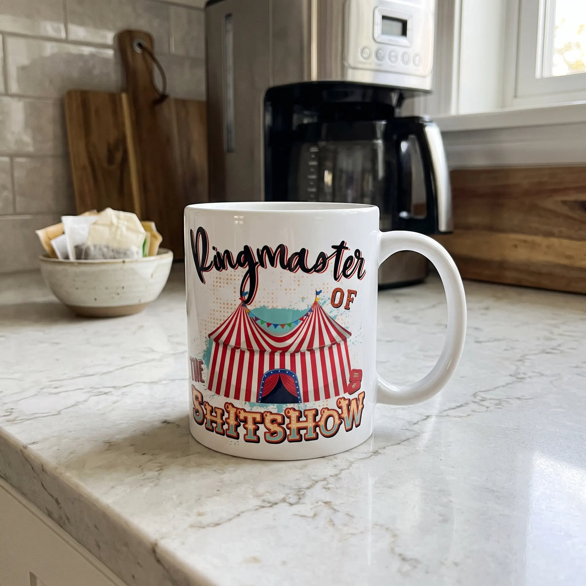 Ringmaster of the Shitshow Circus Coffee Mug