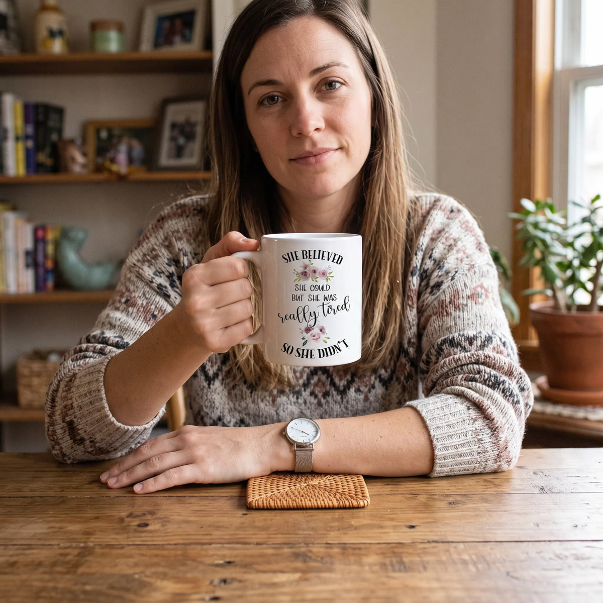 She Believed She Could But She Was Really Tired Mug