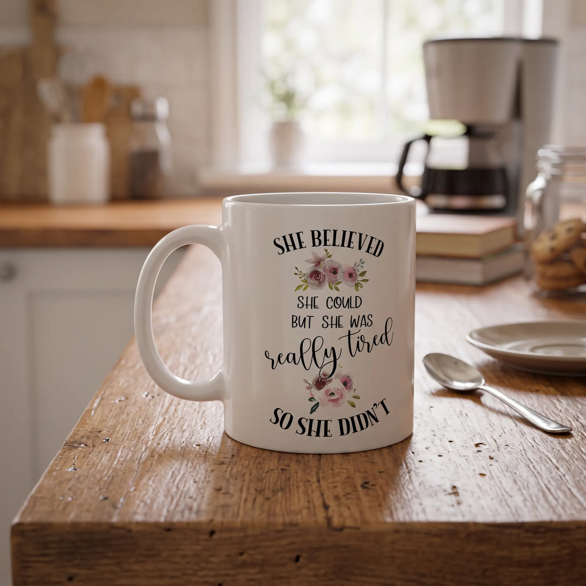 She Believed She Could But She Was Really Tired Mug