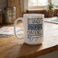 Straight Outta Patience Boy Mom Coffee Mug