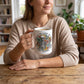 My Last Flying Fuck Floral Skeleton Coffee Mug