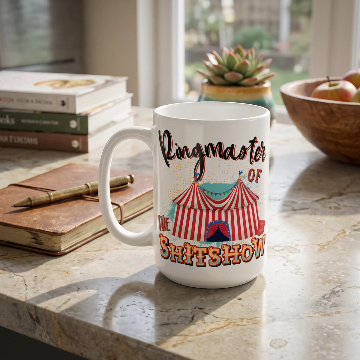 Ringmaster of the Shitshow Circus Coffee Mug