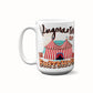 15 oz Right Hand Ringmaster of the Shitshow Sublimation Mug - Imperfect
