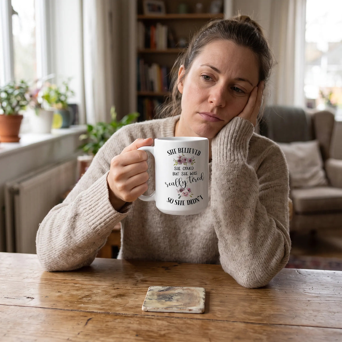 She Believed She Could But She Was Really Tired Mug