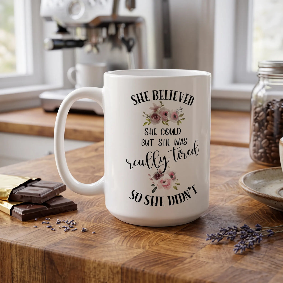She Believed She Could But She Was Really Tired Mug