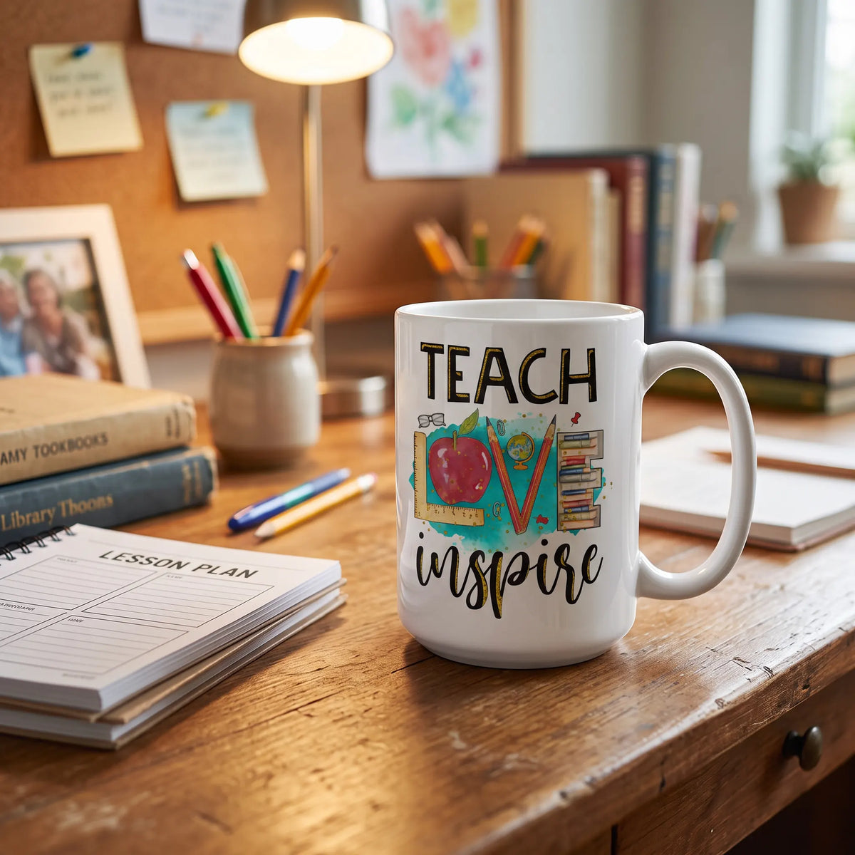 Teach Love Inspire Teacher Coffee Mug