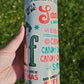 20 oz Holographic Skinny Elf Christmas Cheer Sublimation Tumbler