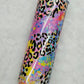 20 oz Vibrant Leopard Print Tracks Sublimation Tumbler
