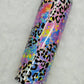 20 oz Vibrant Leopard Print Tracks Sublimation Tumbler