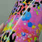 20 oz Vibrant Leopard Print Tracks Sublimation Tumbler