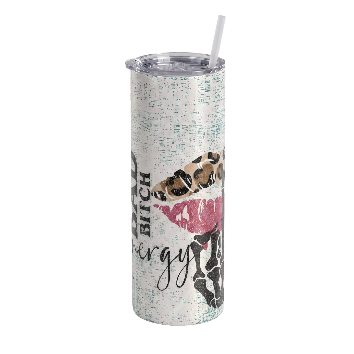 Bad Bitch Energy 20oz Skinny Tumbler