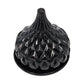 Black Galaxy Faceted Teardrop Resin Jewelry Jar