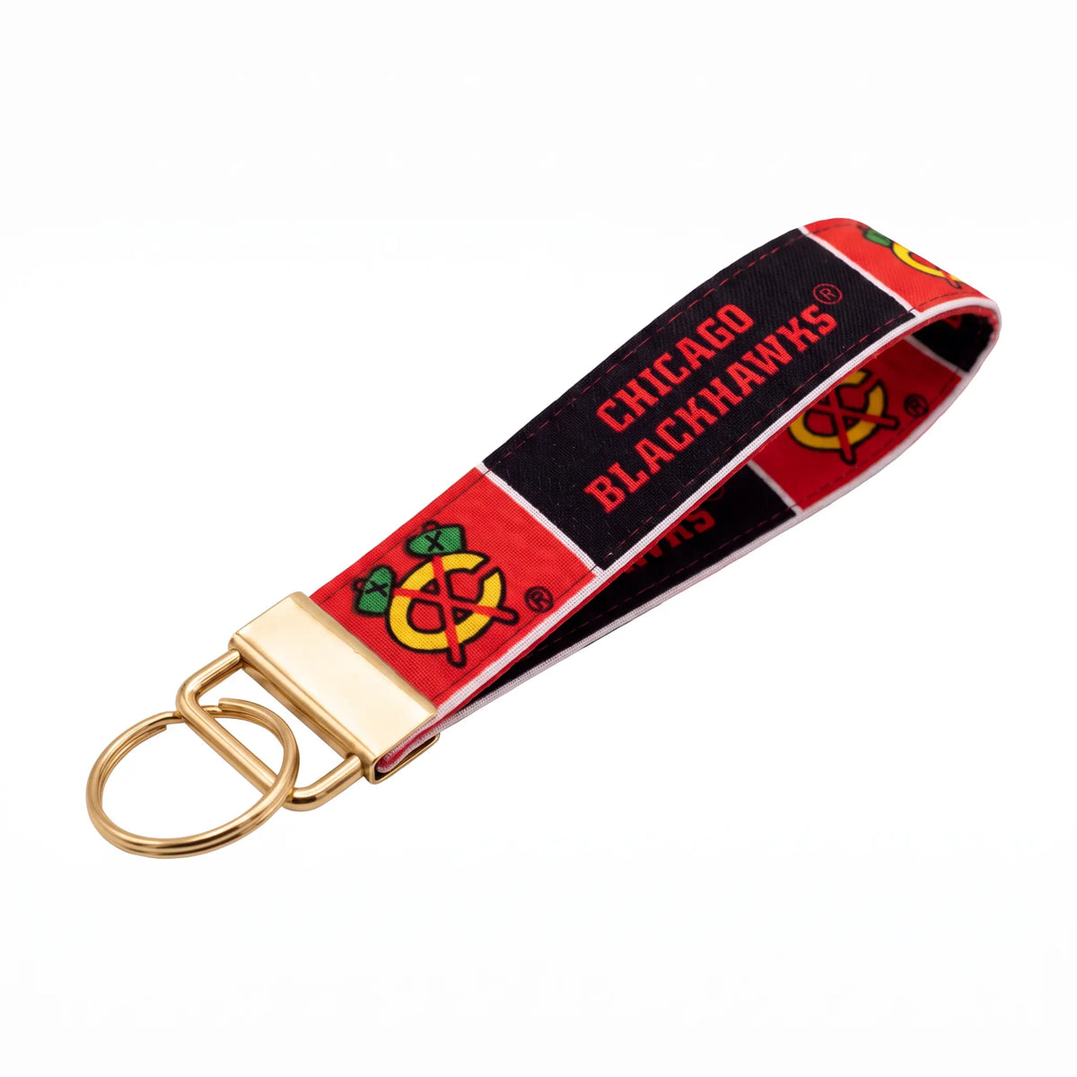 Chicago Blackhawks Keychain Wristlet
