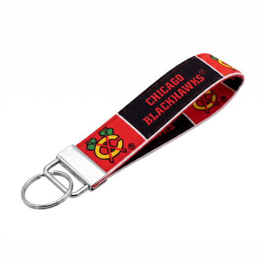 Chicago Blackhawks Keychain Wristlet