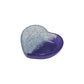 Silver and Purple Dual-Glitter Resin Mini Heart Tray