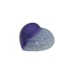 Silver and Purple Dual-Glitter Resin Mini Heart Tray