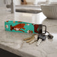 Boxer Dog Coffee Keychain Wristlet