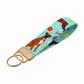 Boxer Dog Chew Toys Keychain Wristlet