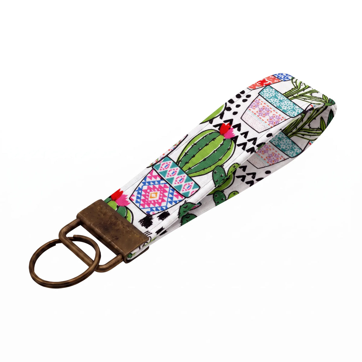 Desert Cactus Keychain Wristlet
