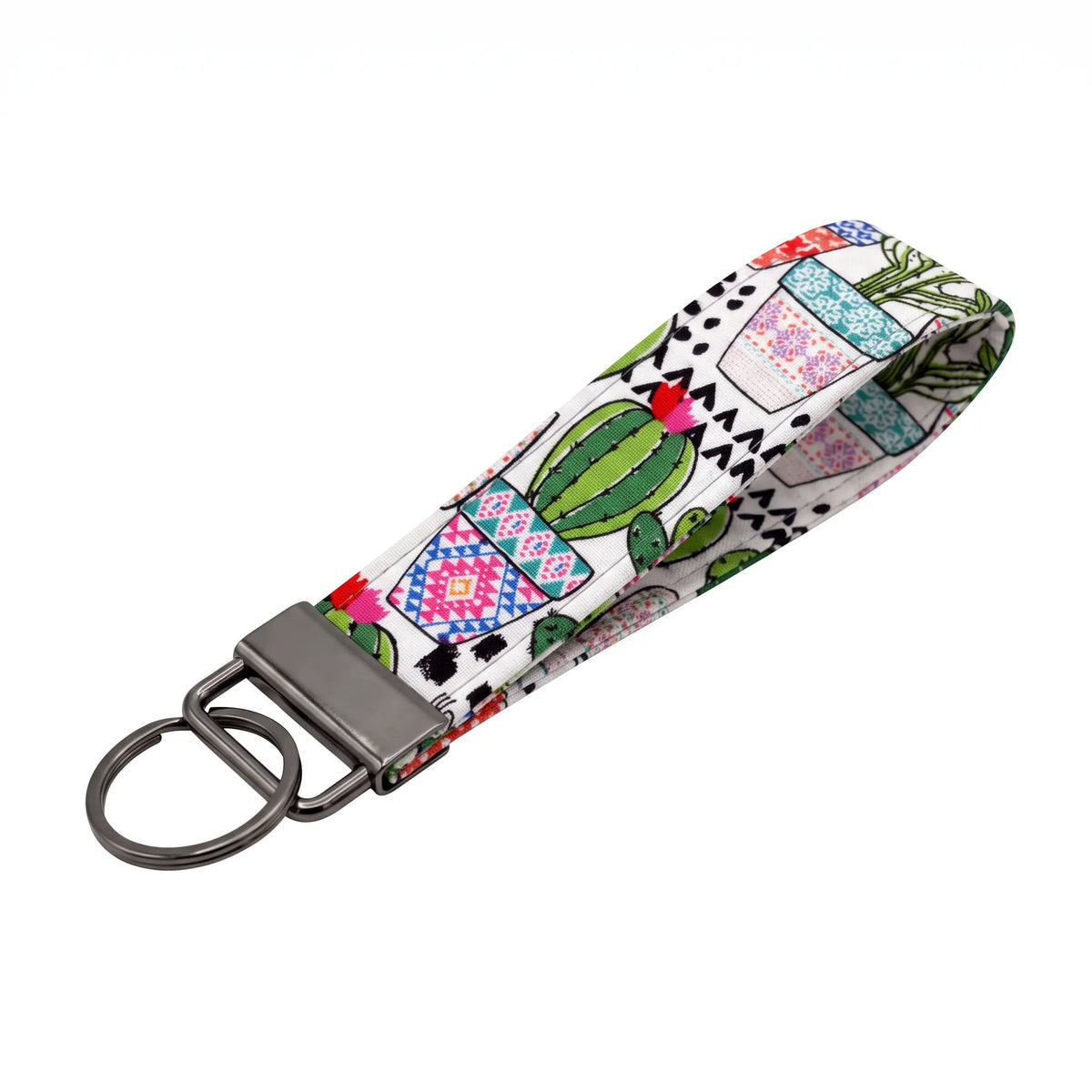 Desert Cactus Keychain Wristlet